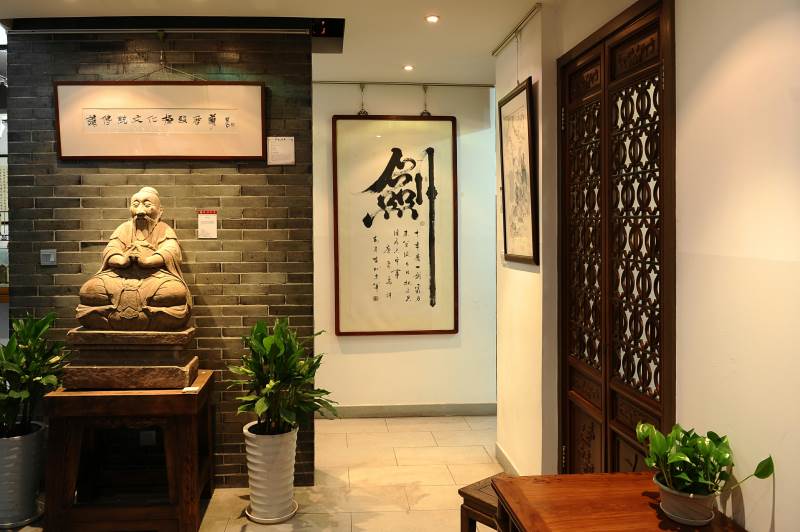 胡同一角