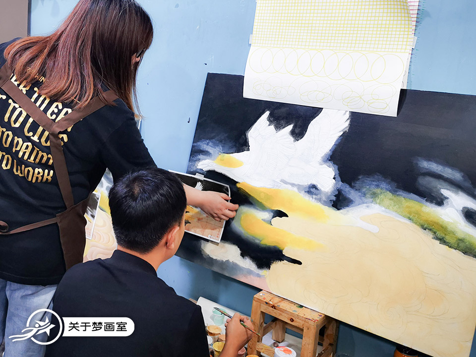 彩繪學(xué)習(xí)過(guò)程三十四