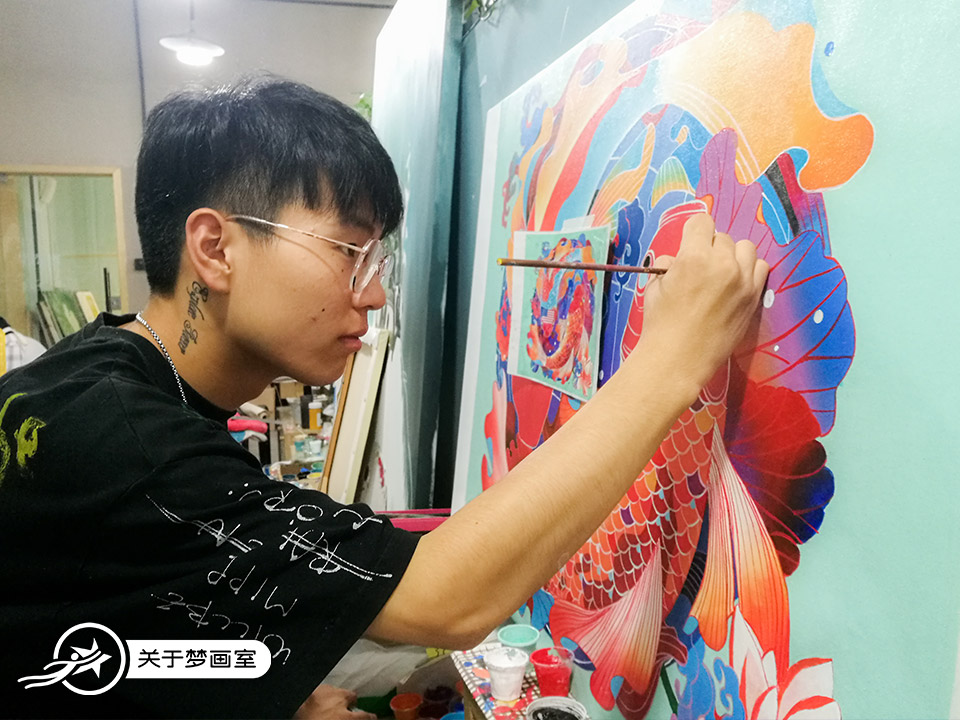 彩繪學(xué)習(xí)過(guò)程四十四