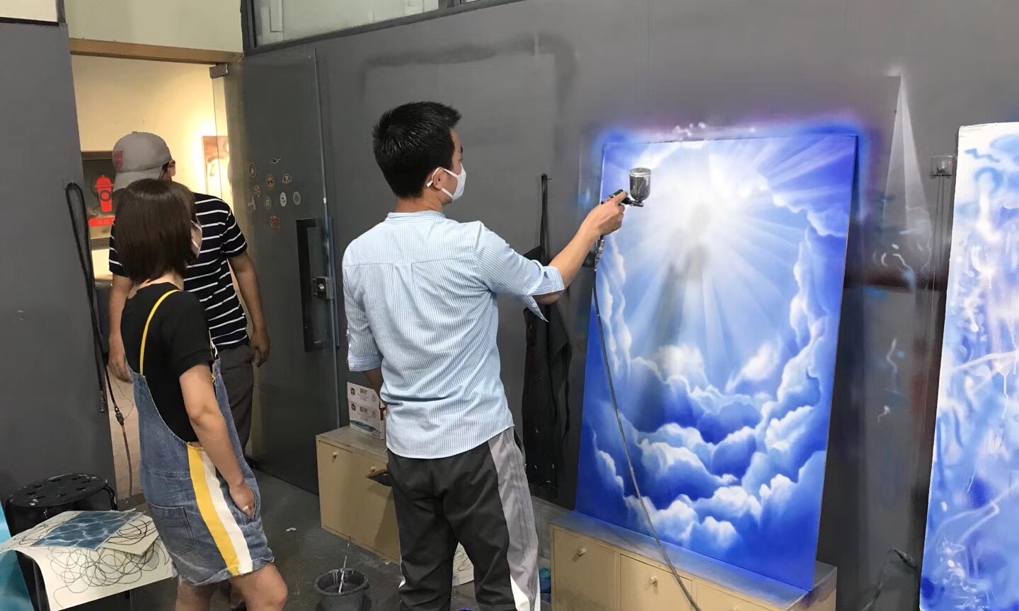 噴槍學(xué)習(xí)現(xiàn)場(chǎng)十