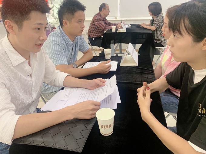 學員面試現(xiàn)場