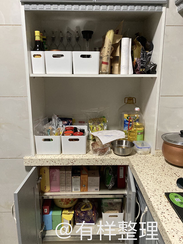 櫥柜整理后