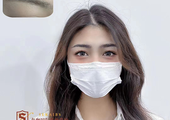 紋繡效果